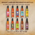 Pack 10 Set Aztecs Revenge Mexican Style Hot Sauce Variety - Hot Sauce Bottles Gift