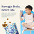 3 Omega-3 Omega-6, 66g Pack 6 Eat Omega Mega Os Vanilla Bean Cereal Bites - Gluten-Free, Dairy-Free, Plant-Based