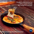 THEARG 120 | Mini Provoleta Argentina gr - with Oregano | Provolone Cheese Block - Cooking Essentials | Perfect for BBQ