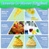 12 Set, 6ml/Bottle Natural Food Coloring - Vibrant Colors Natural Liquid Food Dye FD&C & Artificial Dye Free, Food
