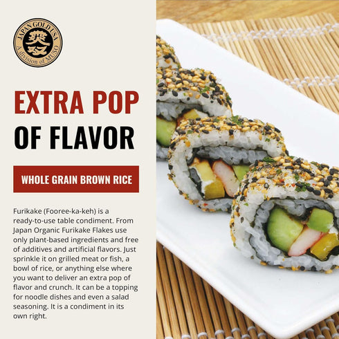 Muso from Japan - Yuzu Furikake Seasoning, USDA Organic, Vegan Friendly, Refreshing Citrus Flavor for Rice