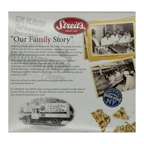 (11oz, Pack 3) Streit's Egg & Onion Matzo - Thin & Crispy, Low Sodium, Low Fat, Family Owned, Kosher Certified, Pair