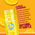 7.5 oz (Pack 10) Sparkling Ice Classic Lemonade Sparkling Water, with Antioxidants and Vitamins, Zero Sugar, fl Mini