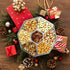 7 Packaged Pack. Easter Nuts Gift Basket - Sectional Platter With a Variety of Freshly Roasted Nuts - Beautifully Gift