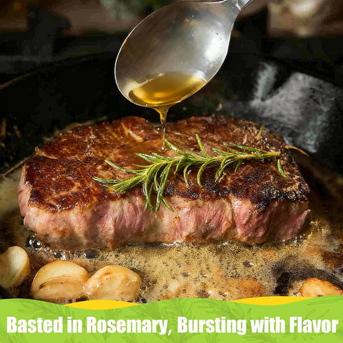 3oz (85g), 4050 57 inches, Dried Whole Rosemary Sprigs, Sprigs Dried Rosemary for Cooking, Baking & Beverages