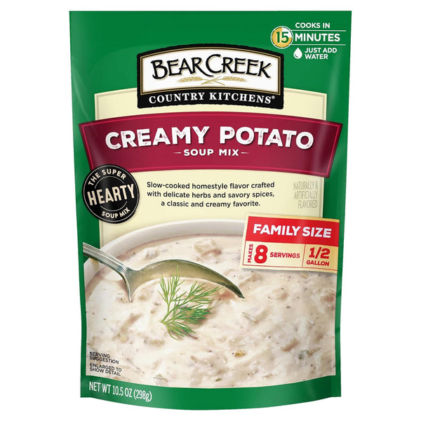 Bear Creek Soup Mix, Creamy Potato, 10.5 Ounce (Pack of 6)