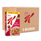 Kellogg's Special K Breakfast Cereal, Family Breakfast, Fiber Cereal, Family Size, Red
