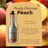 Summertime (1 Monin - Peach Fruit Pure, Sweetness, Great for Cocktails, Smoothies, and Lemonades, Non GMO, No