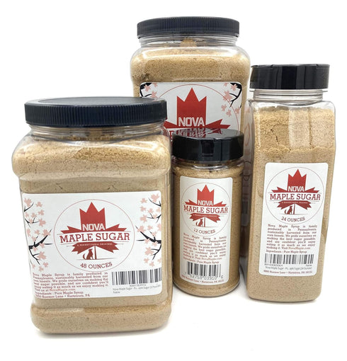 (3 Nova Maple Sugar - Pure Grade-A Maple Sugar Pounds)