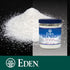 82 16 oz (1lb) Eden Sea Salt, Hand Harvested Portuguese, Triple Sea Water Washed, Fine Grind, Trace Minerals, Glass