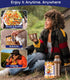 Egcina 16oz 100% 11-Ingredient Pack, 454g Freeze-Dried Seafood & Vegetable Mix - Natural Dehydrated Ramen Toppings