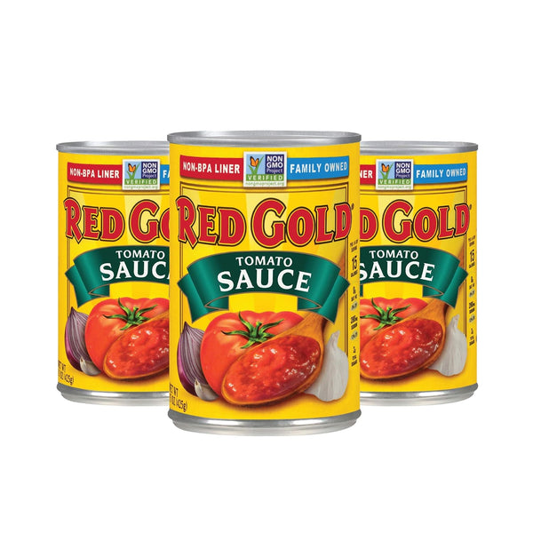 Red Gold Tomato Sauce, 15 oz, 3-Pack