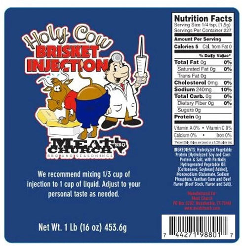 Meat Church Holy Cow 12 oz. BBQ Rub