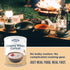55 10 Creamy Wheat Cereal Can Emergency Food Supply, Servings, Year Shelf Life - Instant Breakfast Food and Healthy