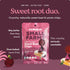 Pack 8 GoodSAM Small Farms Baked Sweet Beet Chips, of Simple Ingredient Fruit Chips
