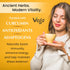 10 4 oz Vegs Turmeric Golden Milk Powder - Ayurvedic Super Spice Mix Golden Milk Latte with Organic Turmeric, Ginger