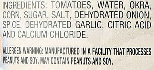 Margaret Holmes 15 oz 3 pack Tomatoes Okra and Corn