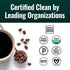 12 oz Natural Force Organic Mold Free Coffee, High CGA Coffee, Mycotoxin Free, Low Acidity, Incredible Taste & Aroma