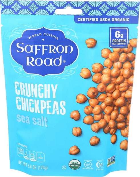 Saffron Road Sea Salt Crunchy Chickpeas