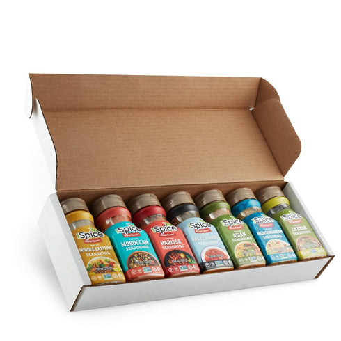 iSpice-Spices and Seasonings Sets Includes Middle Eastern Moroccan Harissa Ras El Hanout