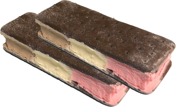 HM Freeze Dried Ice Cream Food - Neapolitan 4 Pack - Classic Vanilla, Chocolate, Strawberry Ice Cream