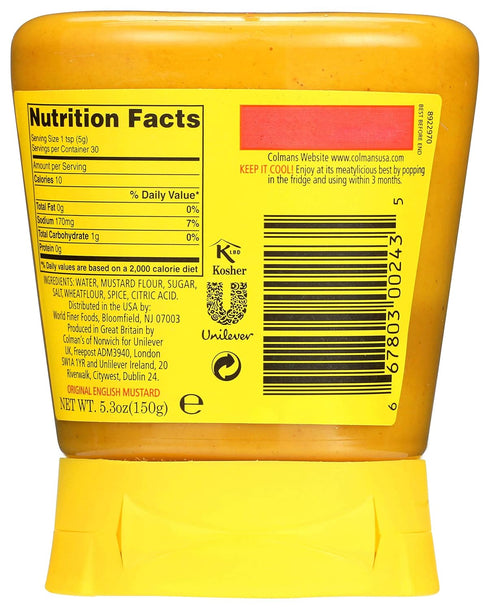 5.3-Oz Colman's Squeezy Mustard