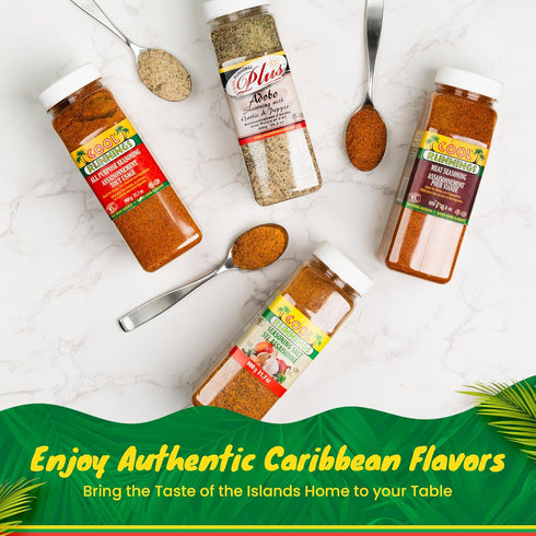 800g Cool Runnings Adobo Seasoning with Pepper and Garlic Savory and Aromatic Adobo Spice Blend for Meats, Vegetables