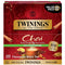 Twinings Decaffeinated Chai Individually Wrapped Bags, 100 Count (Pack of 1), Sweet,