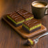 Set Ceres Gourmet Dubai Chocolate DIY Kit All-in-One Viral Dubai Brownie Creation with Browni Powder and Filling Fun