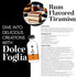 Dolce Foglia Natural Rum Extract, 2 Ounce Water-Soluble Flavoring for Baked Goods, Beverages, Desserts