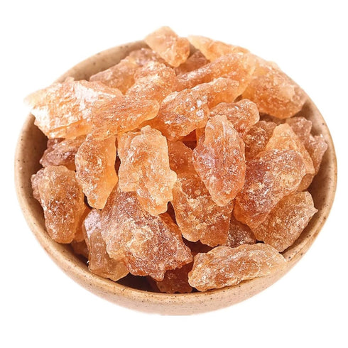 LUCENTIS (2lb) Natural Rock Sugar Crystals, Traditional Yellow Crystal Sugar, No Additives