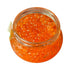 TEAMORE 4.23 oz 120 Alaskan Salmon Roe Naturally Light Salt, Red Caviar, Ikura, Chilled Gourmet Seafood, | g