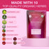Organic Hormone Balance Tea for Women Raspberry Leaf, Vitex & Tulsi Herbal Hormone Balance Tea for PMS, PCOS