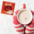 2 Pack Needzo Milk Chocolate Hot Cocoa Melting Ball with Marshmallows Inside, Individually Wrapped Stocking Stuffer