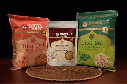 (4 Rigel Spices | Urad Dal Pounds) | Whole white | Rich in Protein