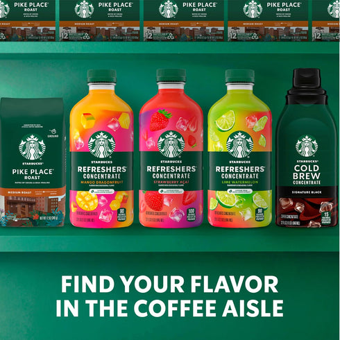 32 oz Starbucks Refreshers Concentrate Mango Dragonfruit, Refreshing Drink, Cold Drinks fl