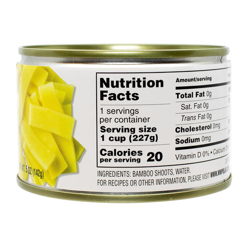 8 Oz (Pack 12) MW Polar Canned Vegetables, Sliced Bamboo Shoots