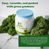 32 Oz (2 LB), 100% 907 NPG Freeze-Dried Kale Powder Pure, servings, Non-GMO, Superfood powder, No Sugar Added, Raw