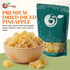 5 NY Spice Shop Dried Pineapple Diced - Pound Tropical Pineapples Dried Fruit Snacking - Sweet Dehydrated Dried Fruit