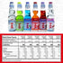 pack, 6 Count, 6.76 Oz Shirakiku Ramune Variety Fl Glass Bottles, Japanese Carbonated Soft Drink
