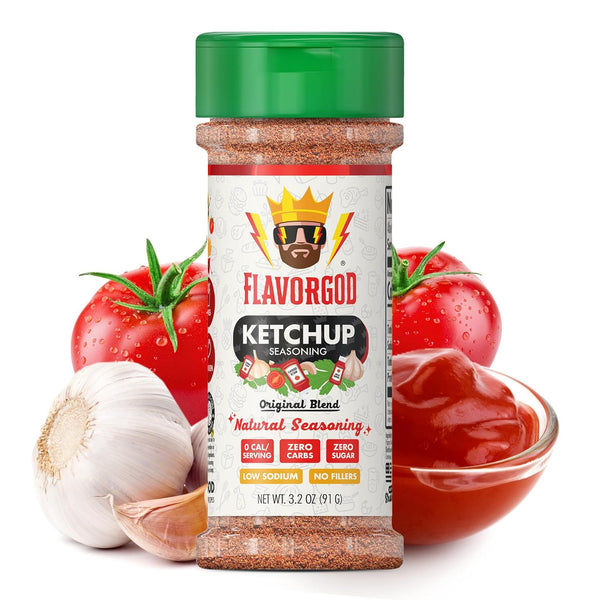 Ketchup Seasoning Mix by Flavor God - Premium All Natural & Healthy