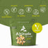 Pack 6 5oz Spring Creek Trail Mix, No Added Sugars, Dried Fruit and Mixed Nuts - Great Gym, Office, and School Snack