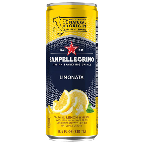 San Pellegrino, Limonata, 11.15 fl oz, skinny can