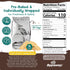 Pack 4 (20 oz Appleways Sweet Potato Crackers, Bulk of Bags Each), All-Natural Whole Grain Crackers, Healthy Snack