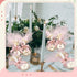24 Set Communion Geelin Baptism Almond Candy Favors Christening Tulle Bags Rings Ribbion DIY Candy Bags First Favors
