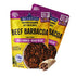 Old Hacienda Beef Barbacoa, | 100% Shredded Seasoned Beef with Sauce |