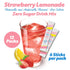 6 6 (36 Sonic Singles to Go Powdered Drink Mix, Strawberry Lemonade, Sticks per Box, Boxes included Sticks Total)