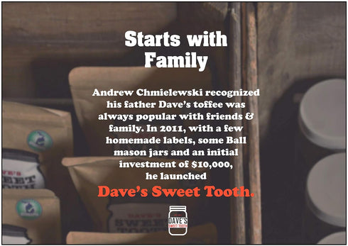 Dave's Sweet Tooth Coffee Toffee - Irresistibly Delicious