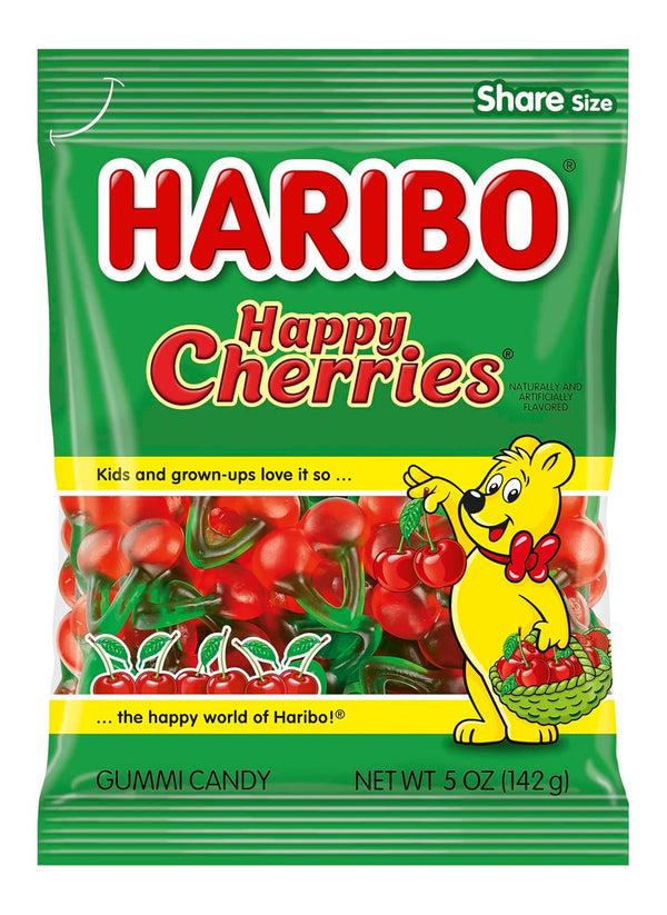 Haribo, Twin Cherry Bag, 5 oz