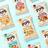 Pack, 4.5 oz (6 Pips Heirloom Snacks Mini Popcorn Variety Sea Salt & Truffle, Bags pk) Gluten and Seed Oil Free, Made